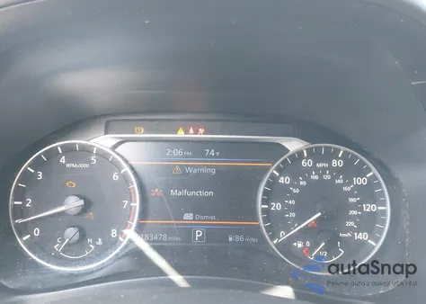 2019 Nissan Altima 2.5 Sl z USA, uszkodzony, nr VIN 1N4BL4EV9KC156248